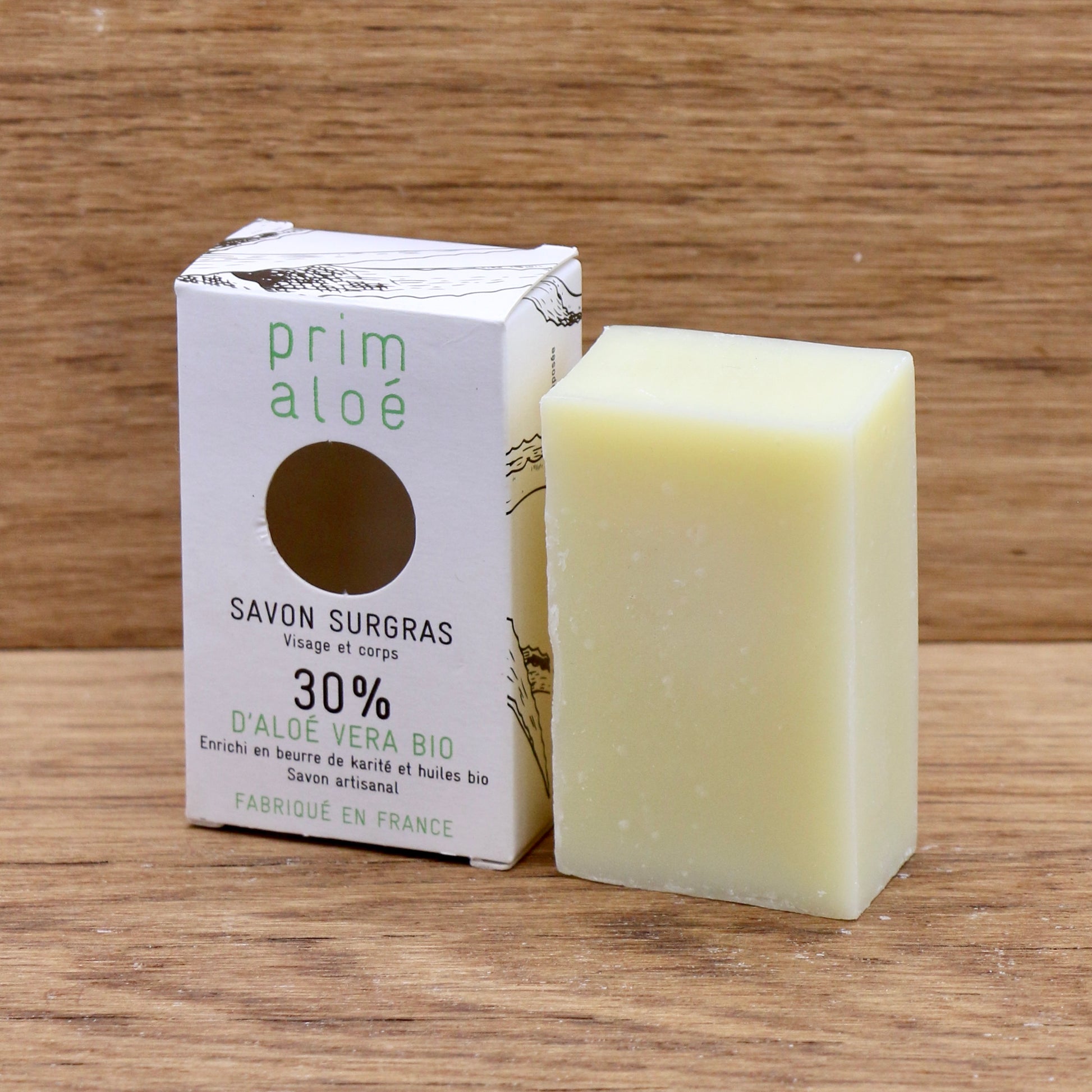 Savon Aloé Vera Bio 100g - Beliflor