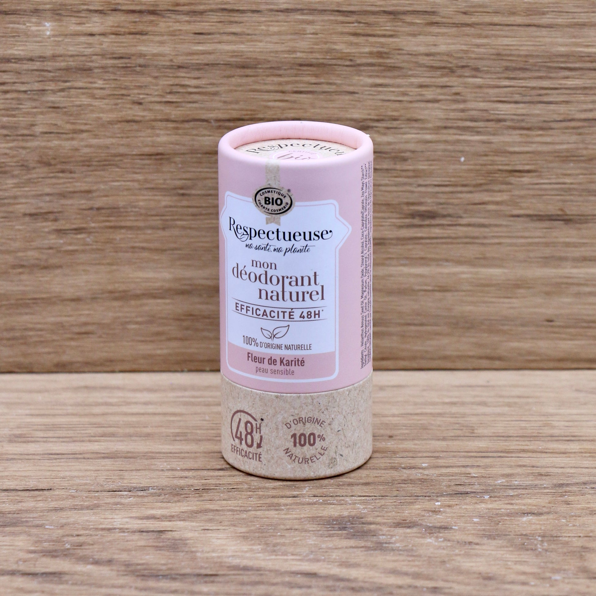 Déodorant naturel Fleur de Karité 50gr - Respectueuse