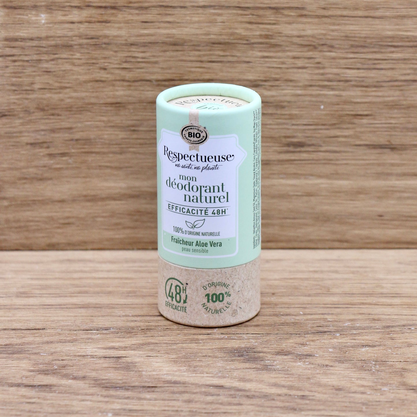 Déodorant naturel Aloé Vera 50gr - Respectueuse