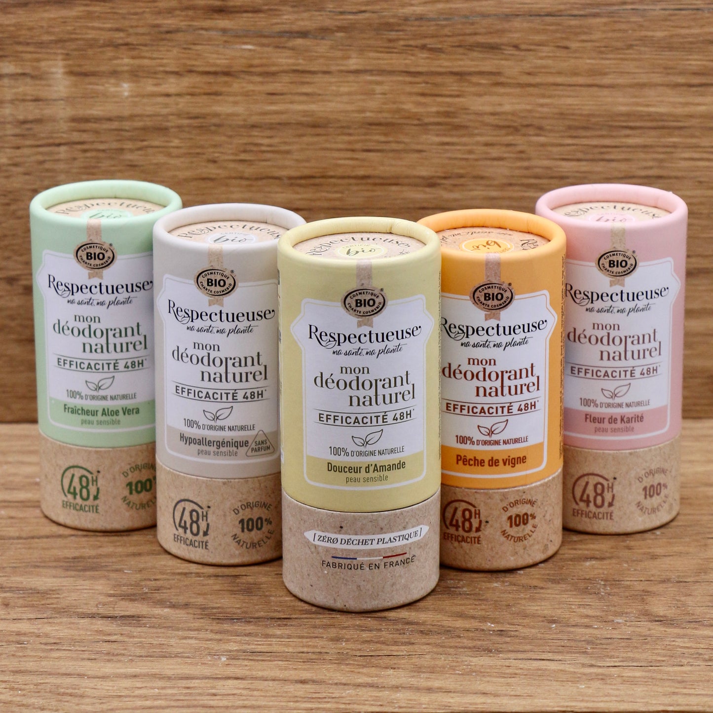 Déodorant naturel Aloé Vera 50gr - Respectueuse