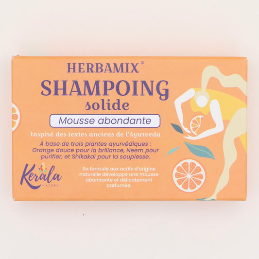 Shampoing solide ayurvédique Herbamix 70g - Kerala Nature