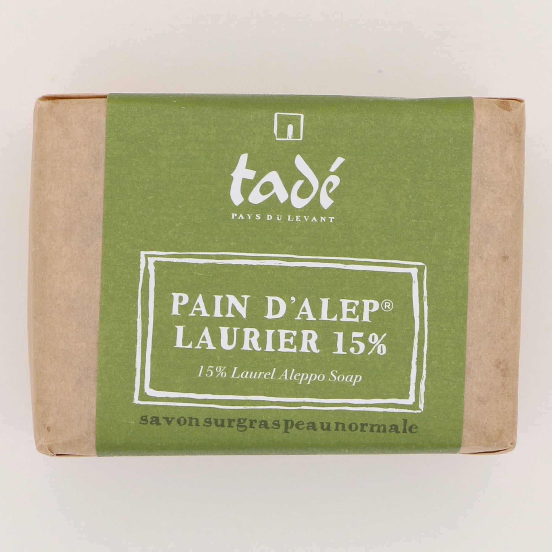 Pain Alep 15% à l’huile de baies de laurier 200g - Tadé