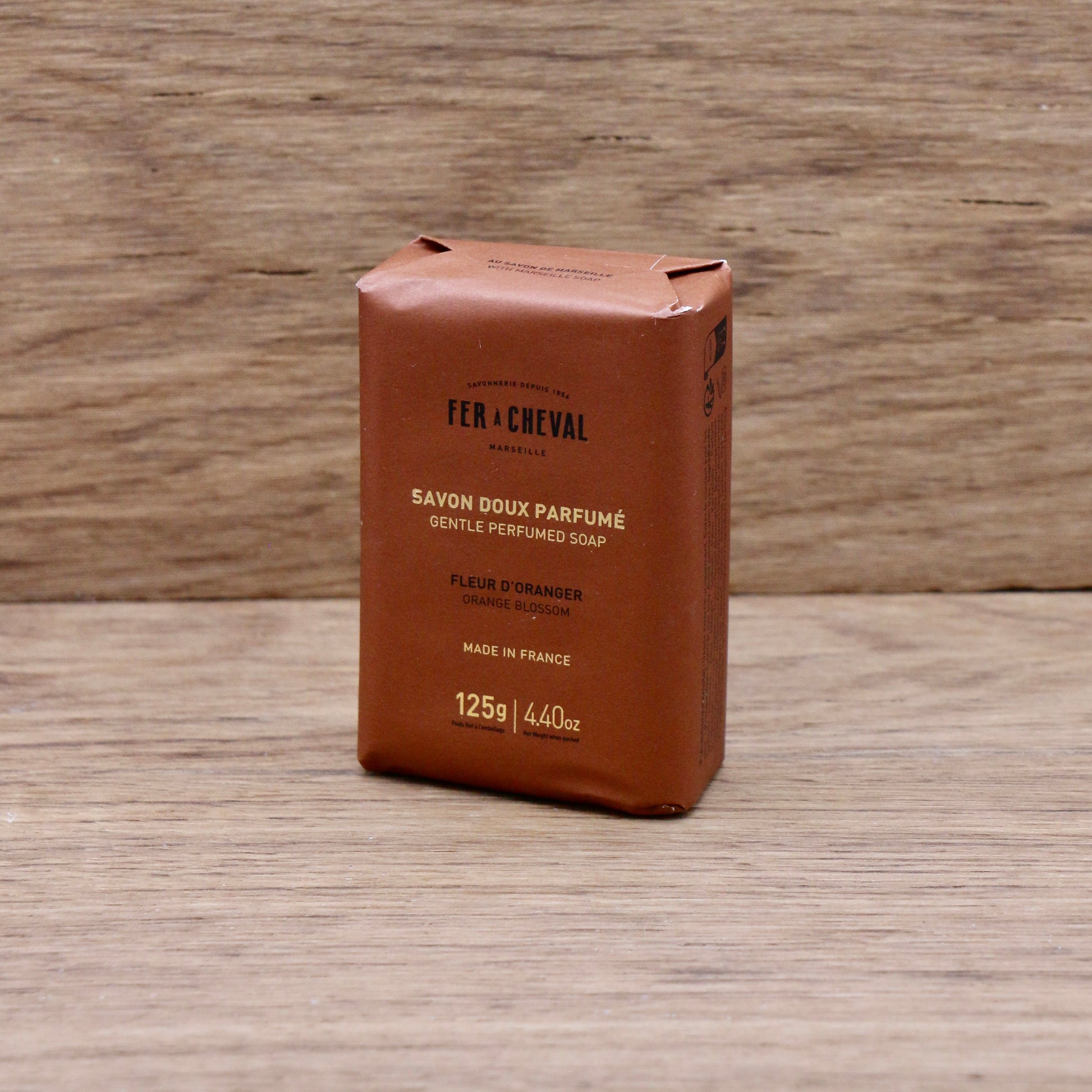 Savon doux Fleur d'Oranger 125g - Fer à Cheval