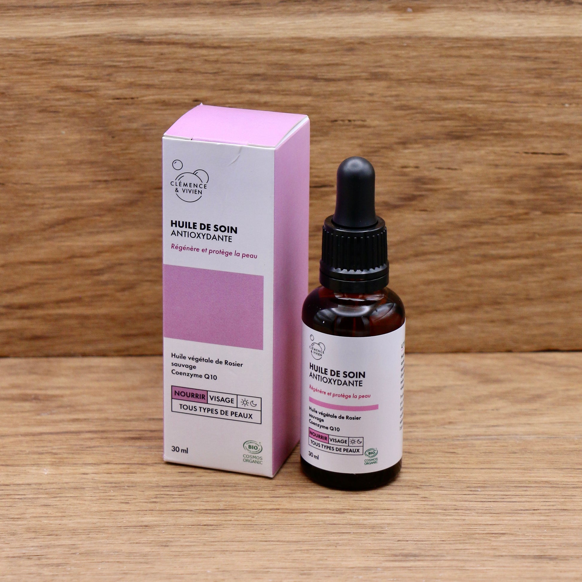 Huile de Soin Antioxydante 30ml - Clémence & Vivien