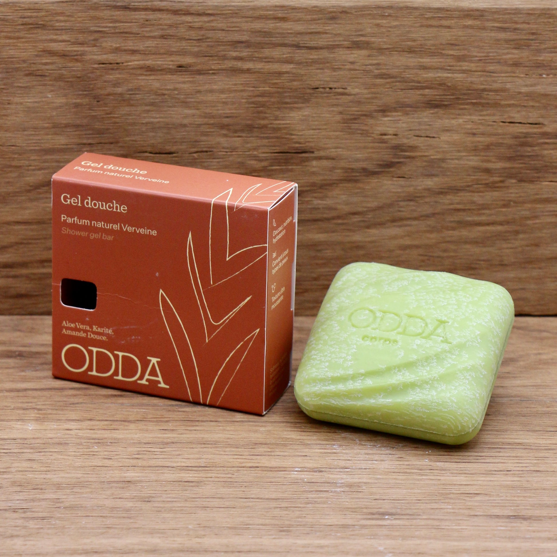 Gel douche solide Verveine 85g - Odda