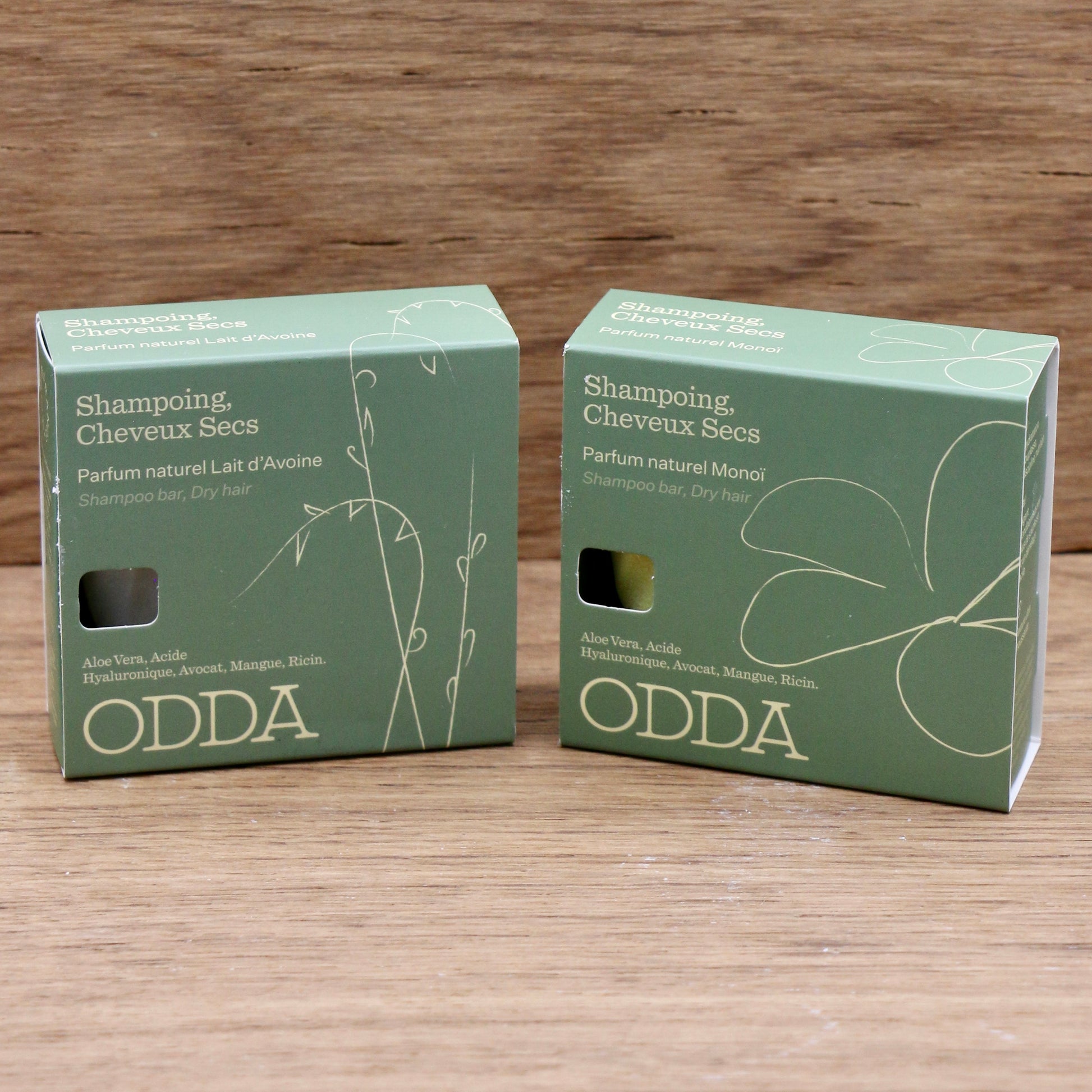 Shampoing cheveux secs Monoï 80g - Odda