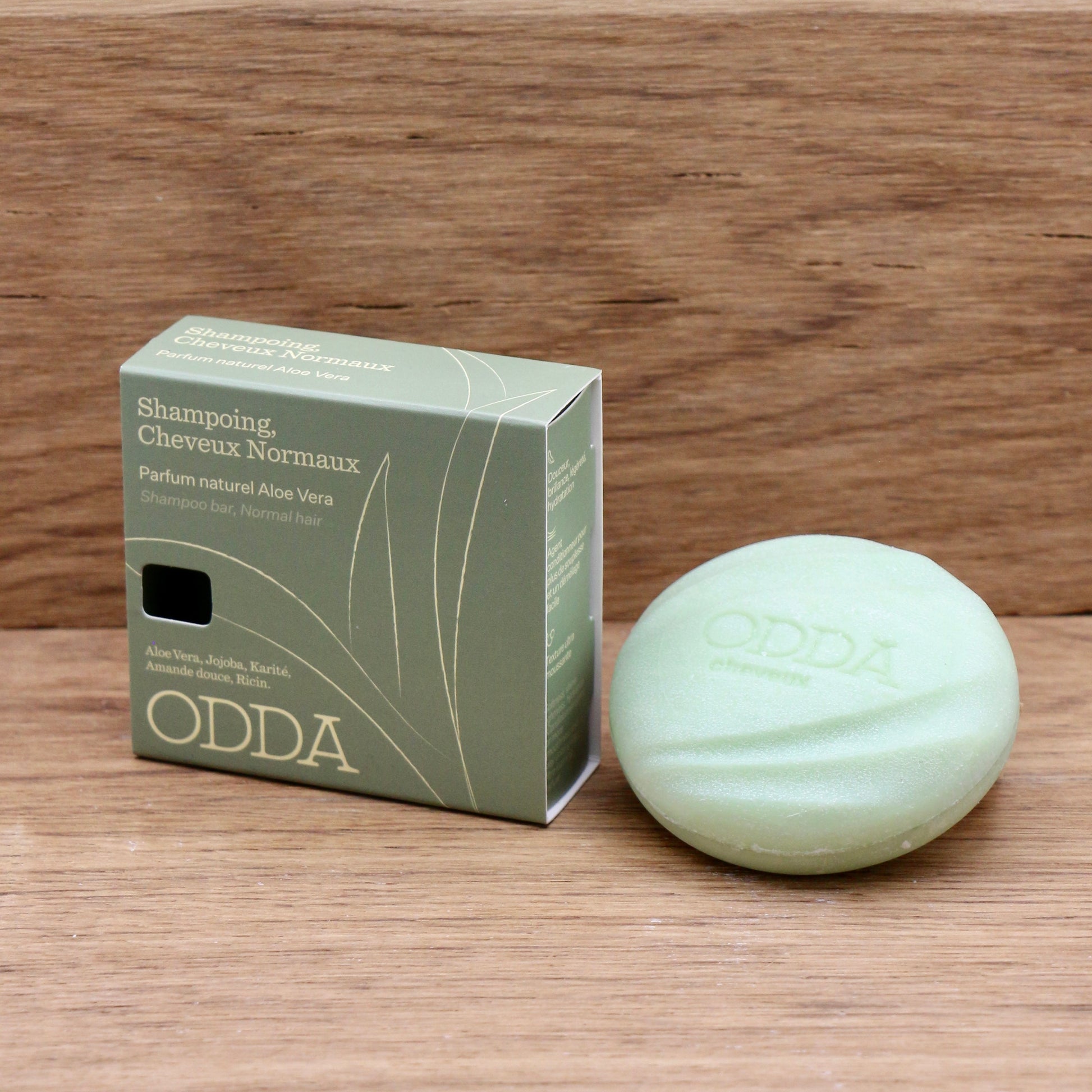 Shampoing cheveux normaux Aloé Vera 80g - Odda