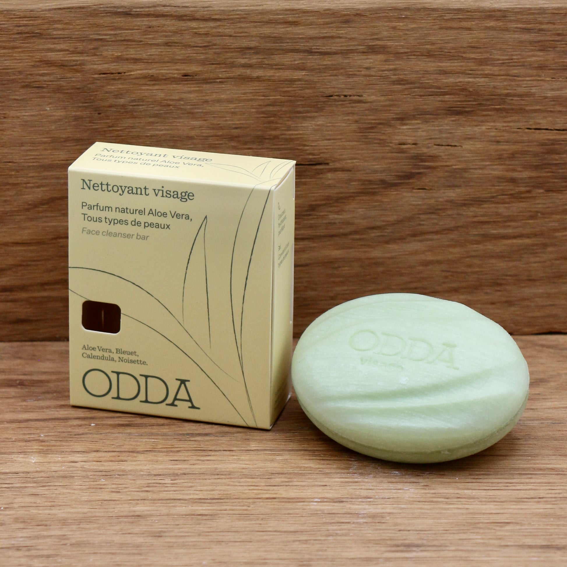 Nettoyant visage Aloé Vera 75g - Odda