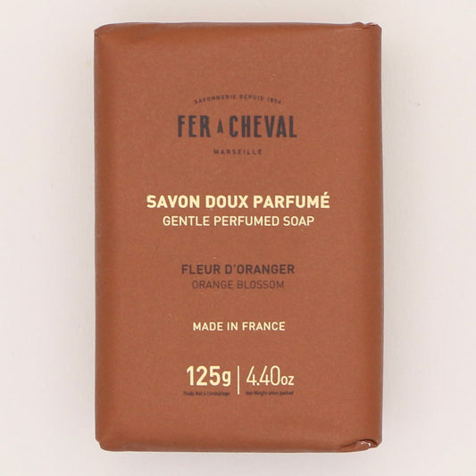 Savon doux Fleur d'Oranger 125g - Fer à Cheval