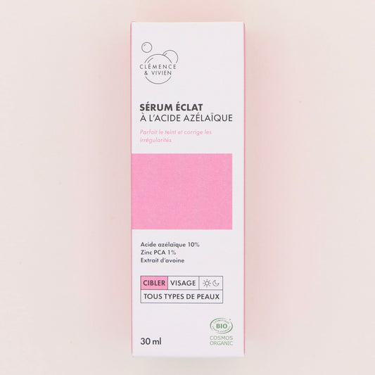 Sérum Éclat Acide Azélaïque 10% 30ml - Clémence & Vivien