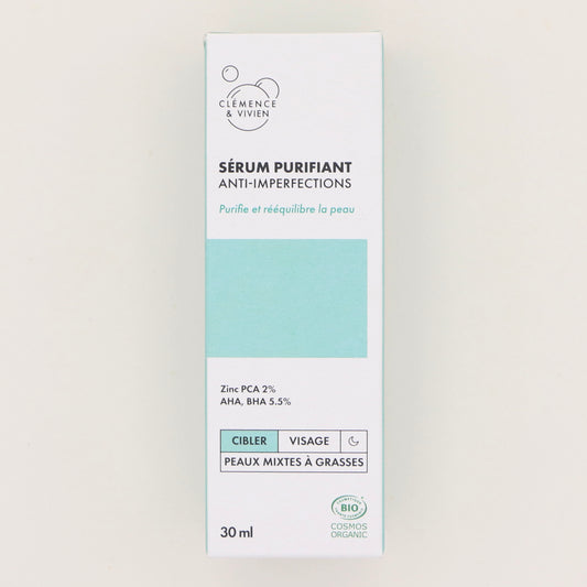 Sérum Purifiant Anti-Imperfections 30ml - Clémence & Vivien