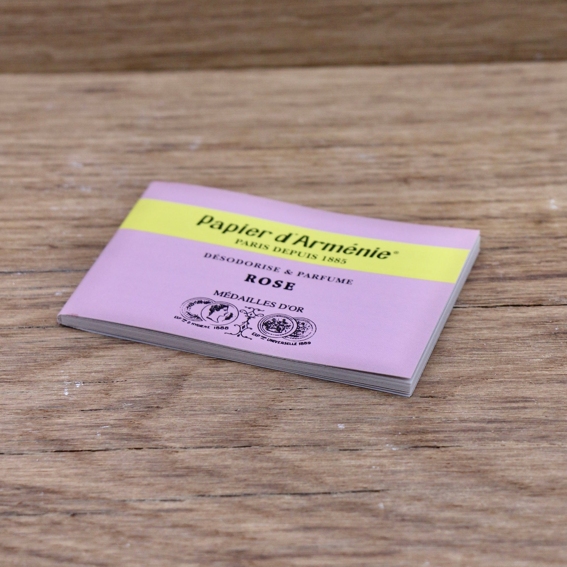 Carnet Rose - Papier d'Arménie