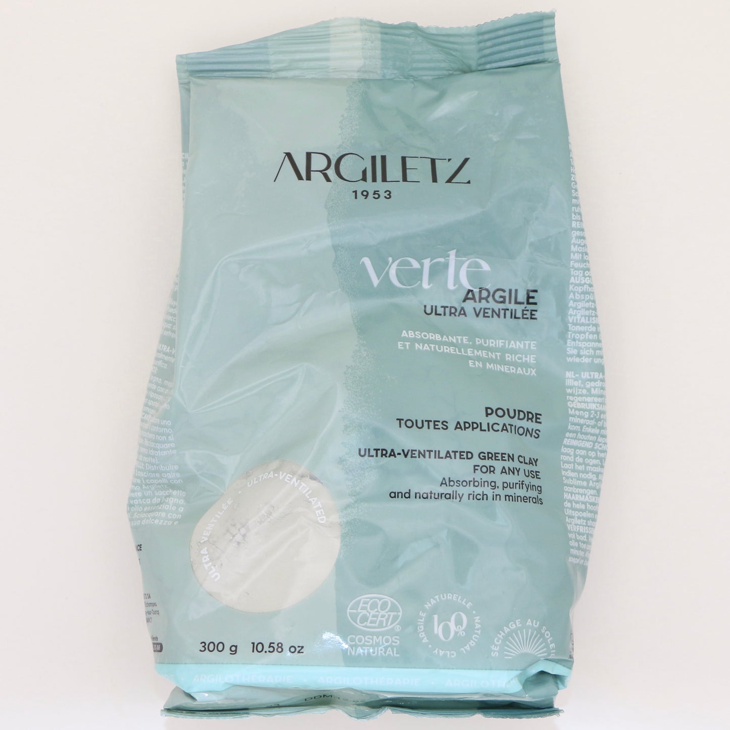 Argile Verte en poudre 300g - Argiletz
