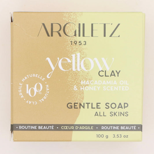 Le savon doux Argile Jaune 100g - Argiletz