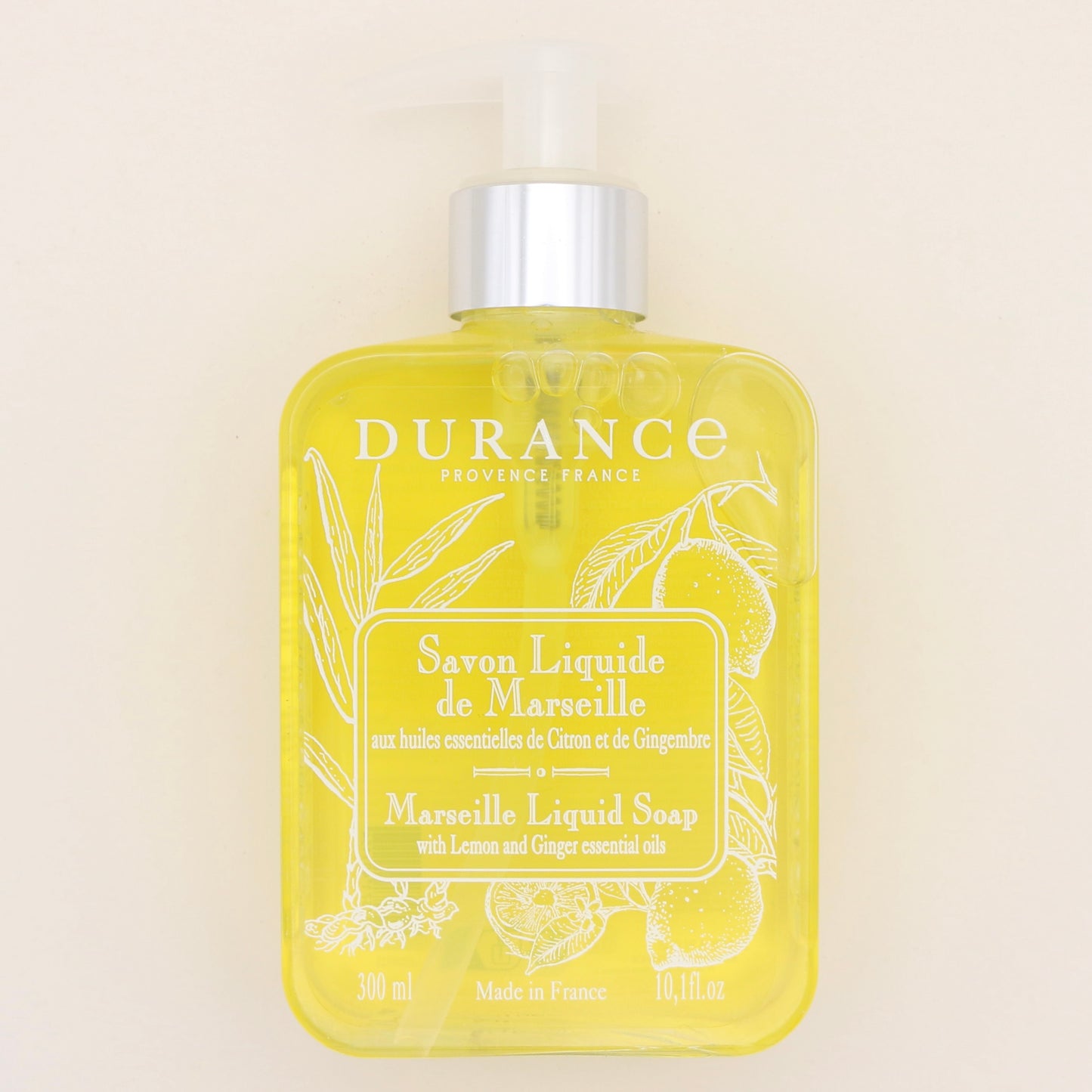 Savon liquide Marseille Citron/Gingembre 300ml - Durance