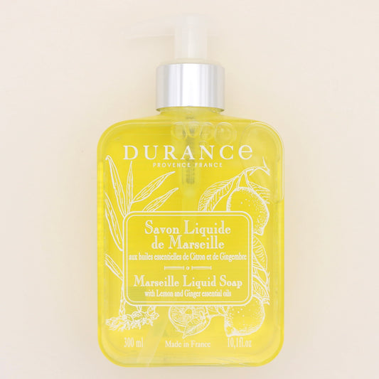 Savon liquide Marseille Citron/Gingembre 300ml - Durance