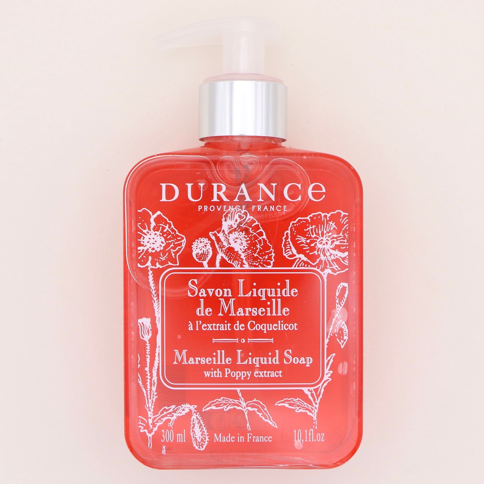 Savon liquide Marseille Coquelicot 300ml - Durance
