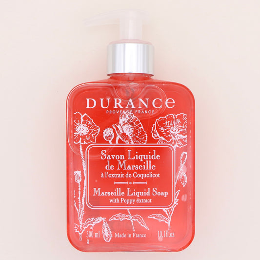 Savon liquide Marseille Coquelicot 300ml - Durance