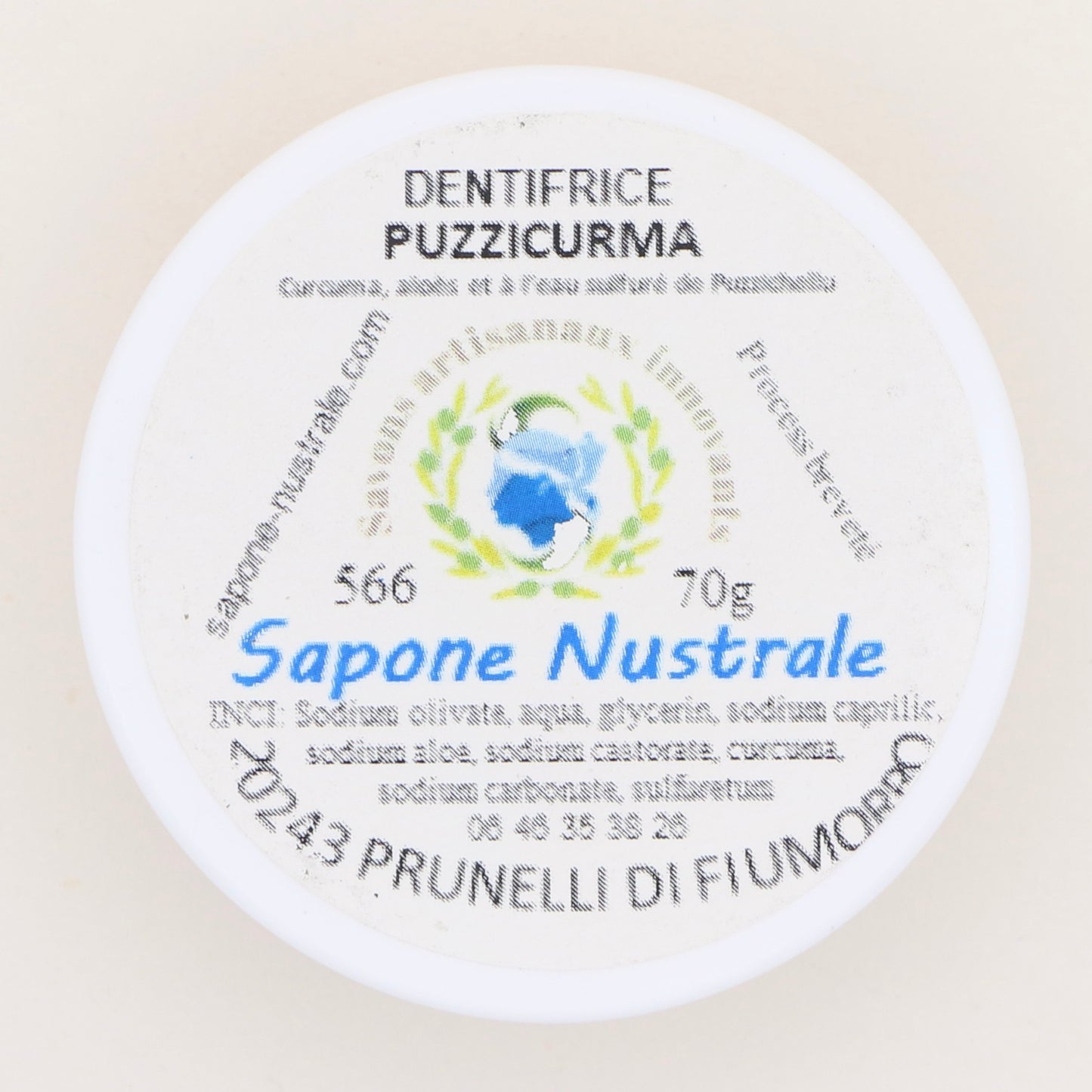 Dentifrice Puzzicurma 70g - Sapone Nustrale