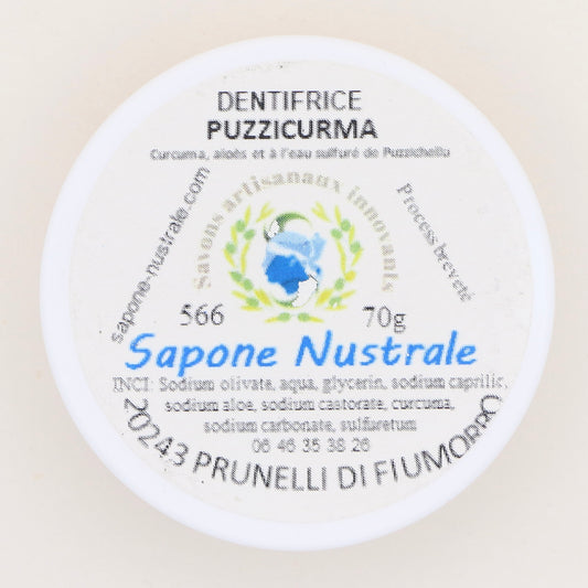 Dentifrice Puzzicurma 70g - Sapone Nustrale