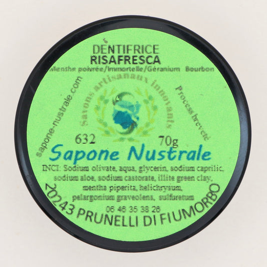 Dentifrice Risafresca 70g - Sapone Nustrale