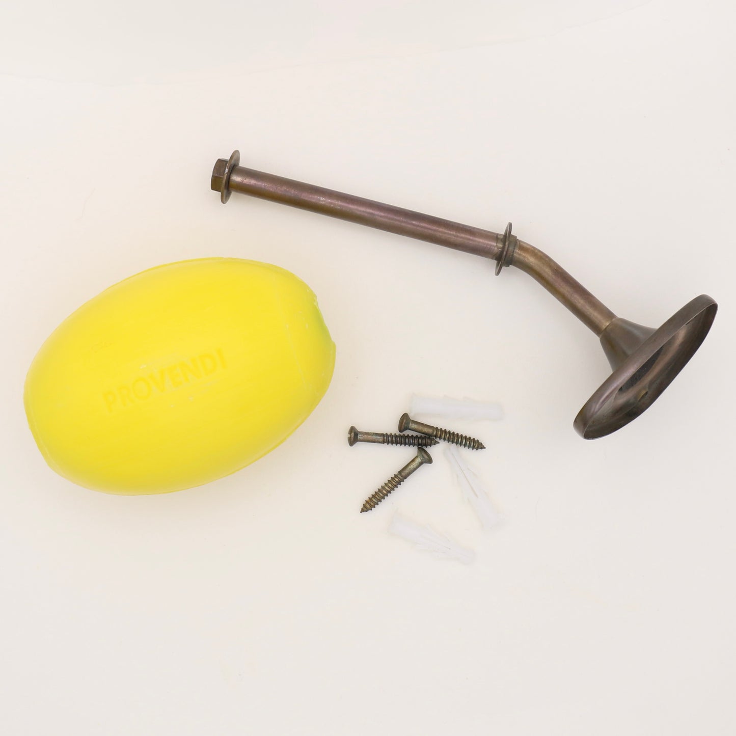 Porte-Savon mural Bronze avec Savon au Citron - Provendi