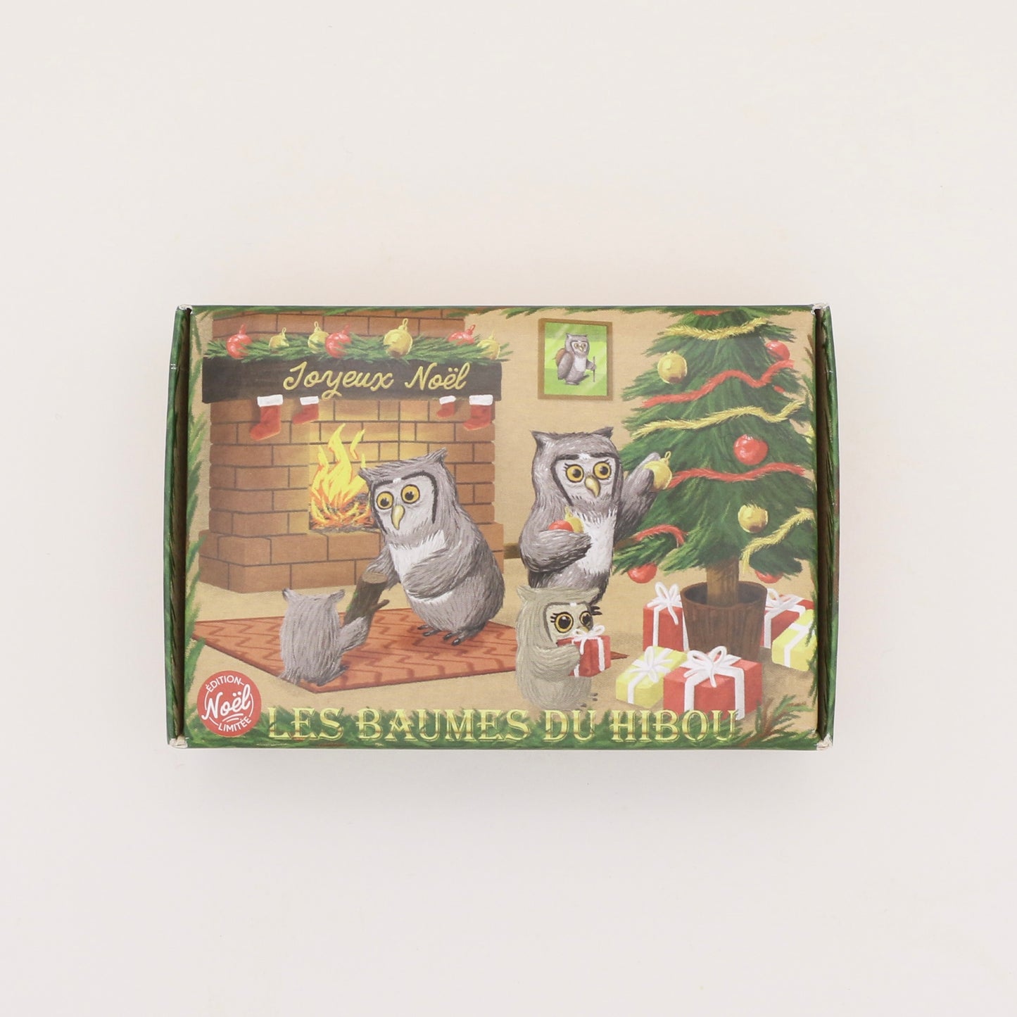 Coffret 6 baumes du hibou format de poche édition de Noël - Le Secret Naturel