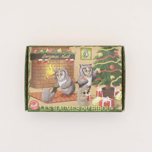 Coffret 6 baumes du hibou format de poche édition de Noël - Le Secret Naturel
