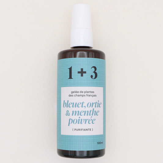 Gelée de Bleuet, Ortie & Menthe poivrée français 100ml - 1+3