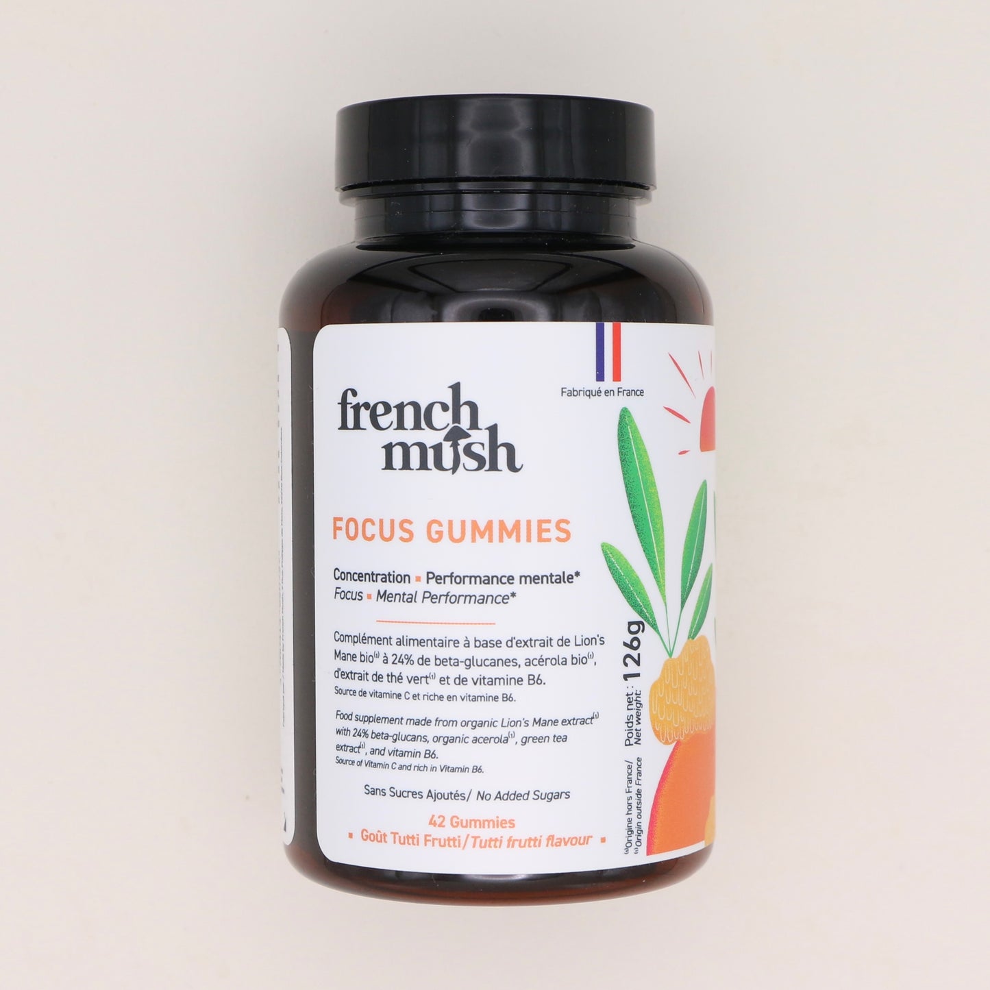 Focus Gummies 42 unités - French Mush 