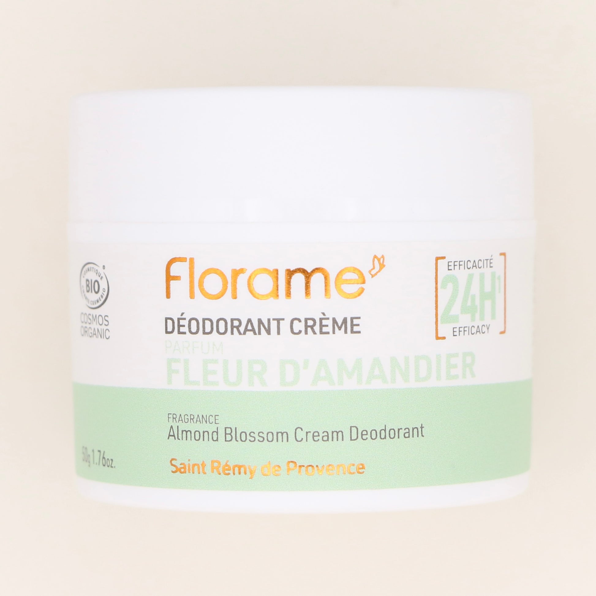 Déodorant Crème Fleur d'Amandier 50g - Florame