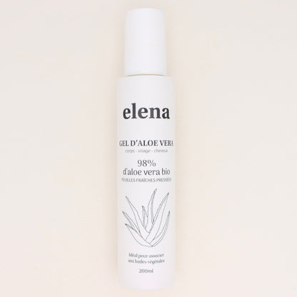 Gel d'Aloé Vera 200ml - Elena 