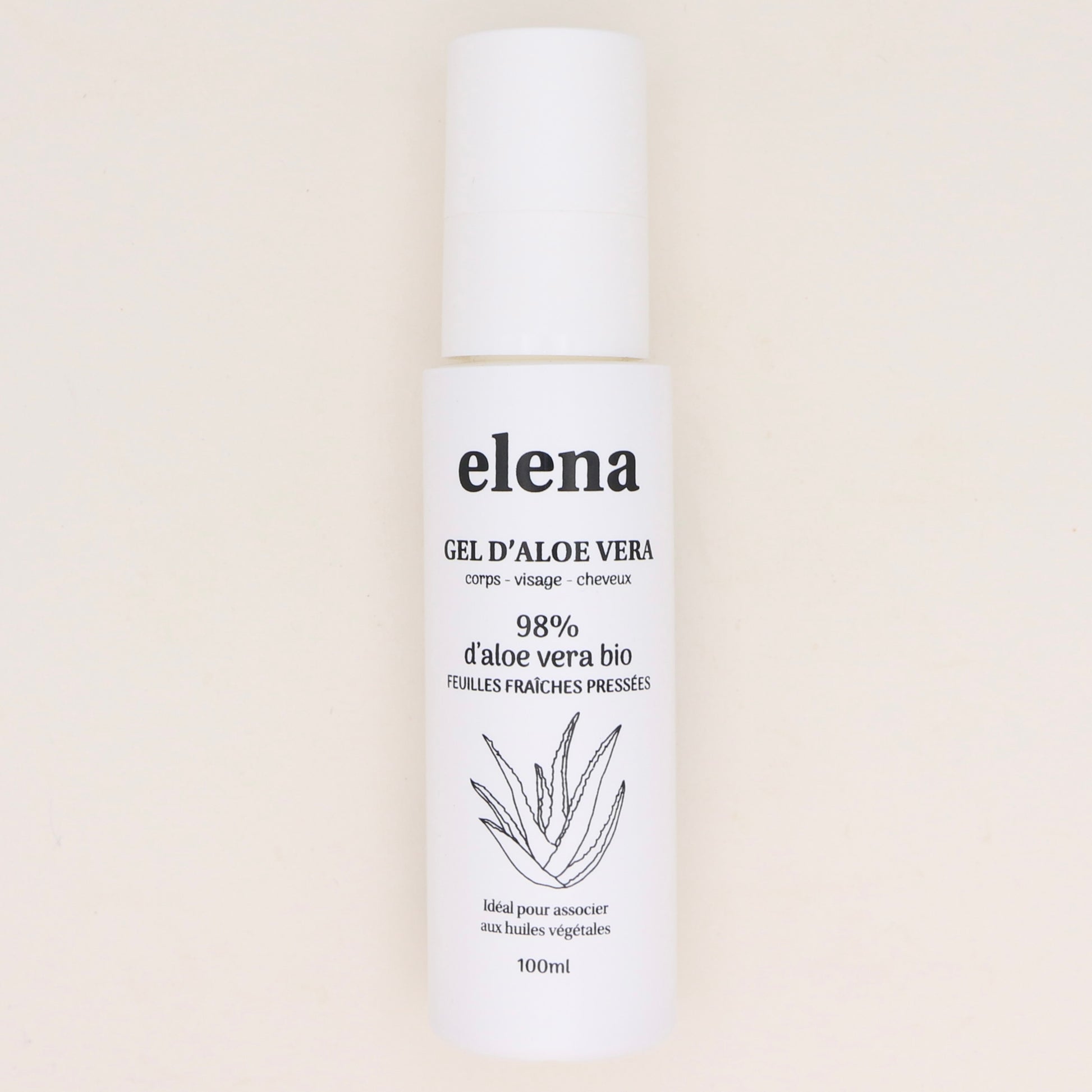 Gel d'Aloé Vera 100ml - Elena 