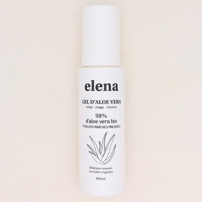 Gel d'Aloé Vera 100ml - Elena 