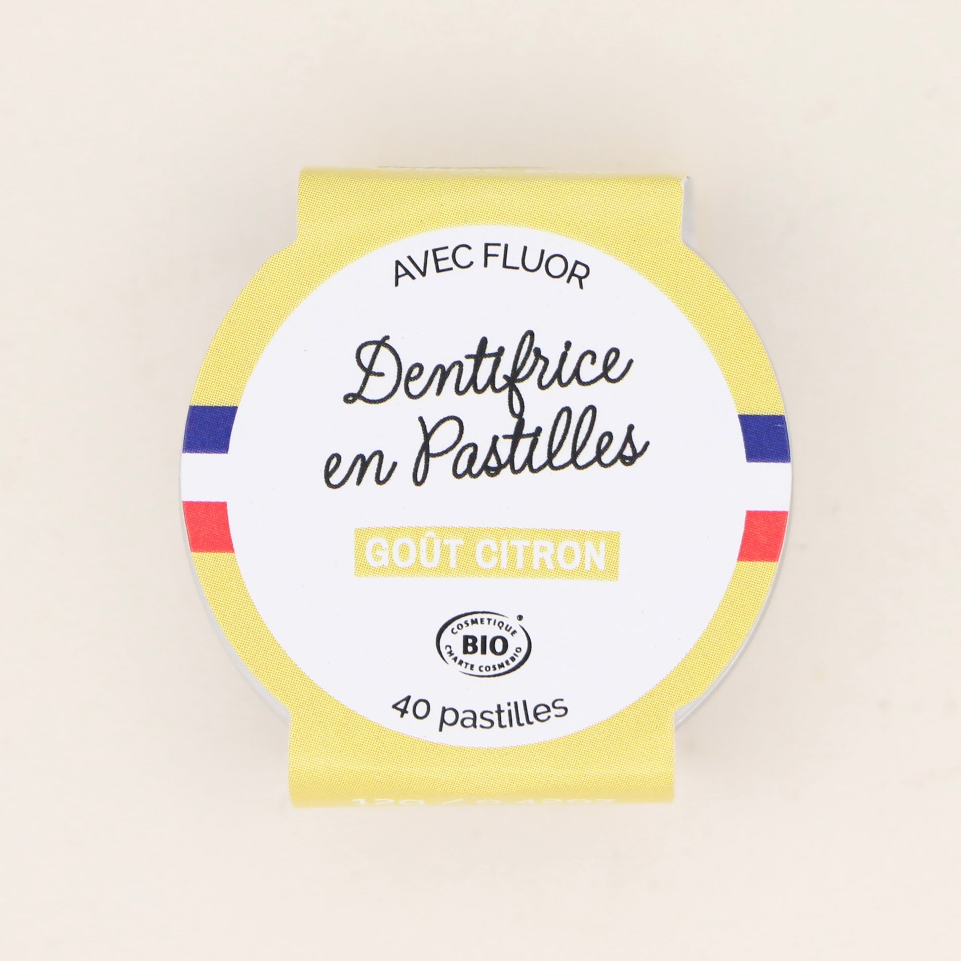 Dentifrice solide Citron 40 pastilles - Louise émoi