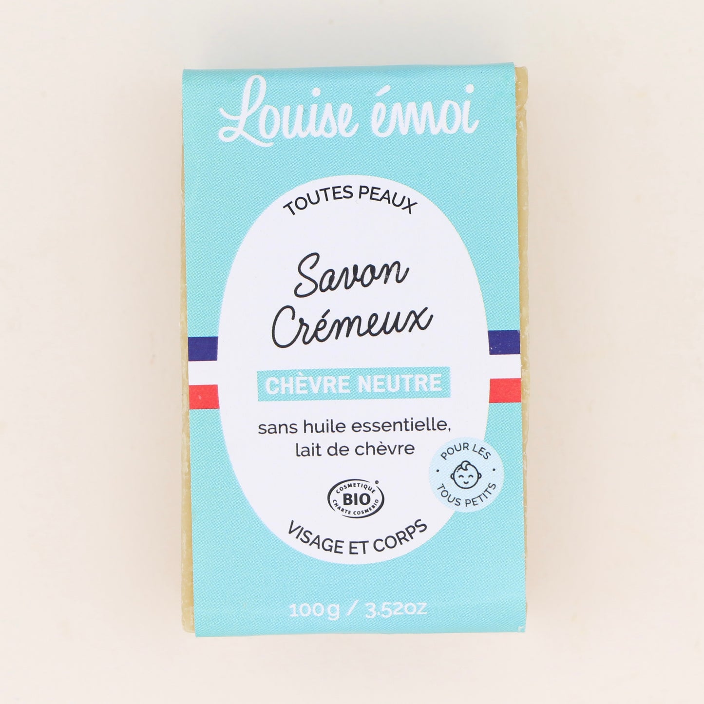Savon Chèvre Neutre 100g - Louise Émoi