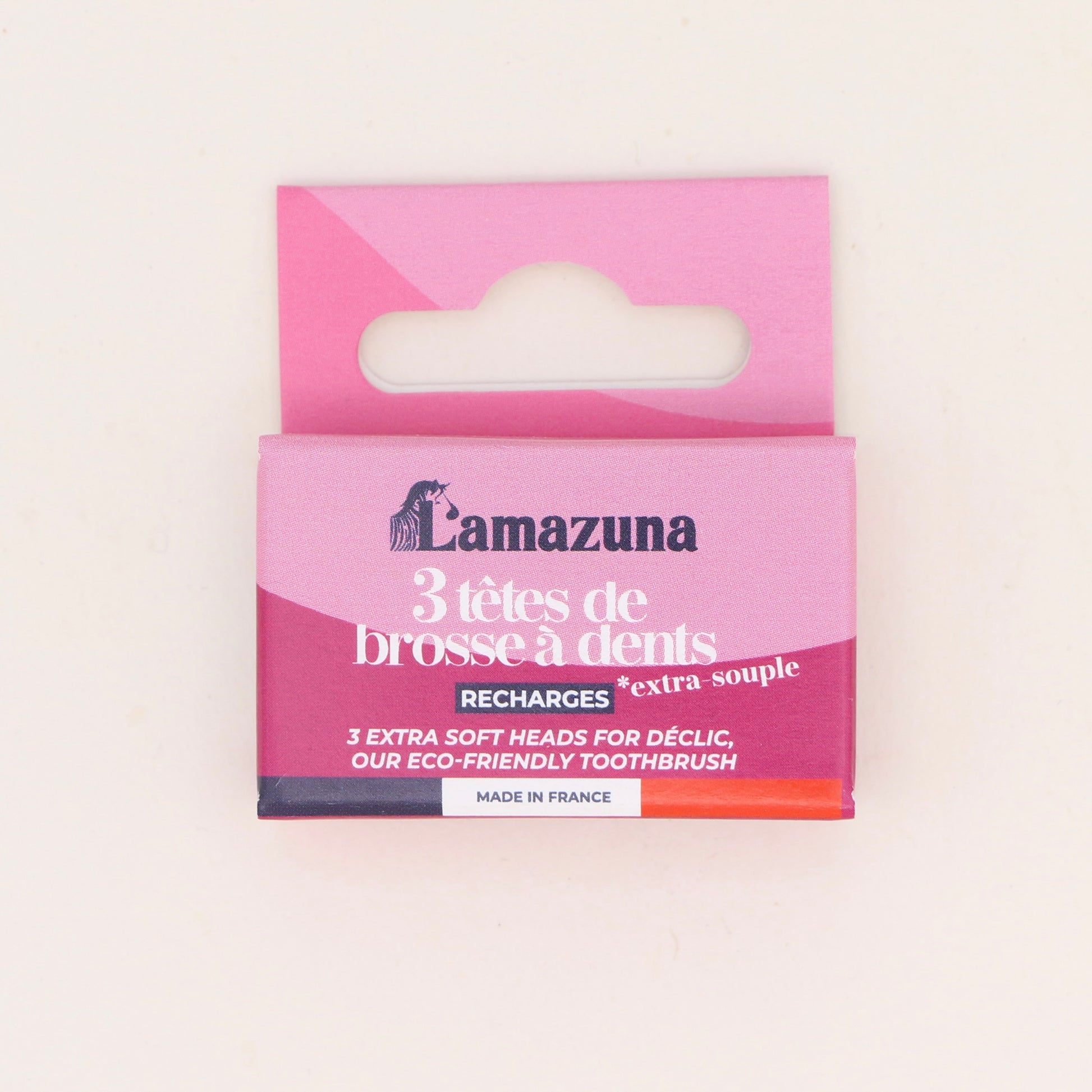 Recharge 3 têtes de brosse à dents Extra Souple - Lamazuna