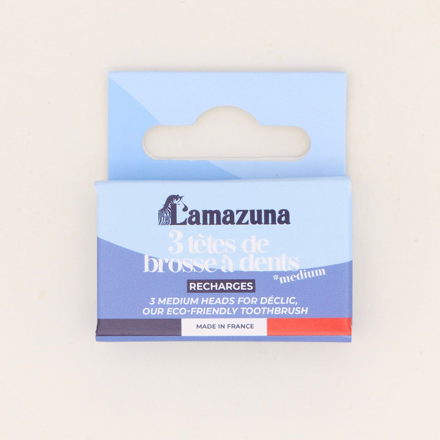 Recharge 3 têtes de brosse à dents Medium - Lamazuna