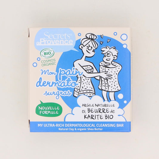 Pain Dermatologique surgras 90g - Secrets de Provence