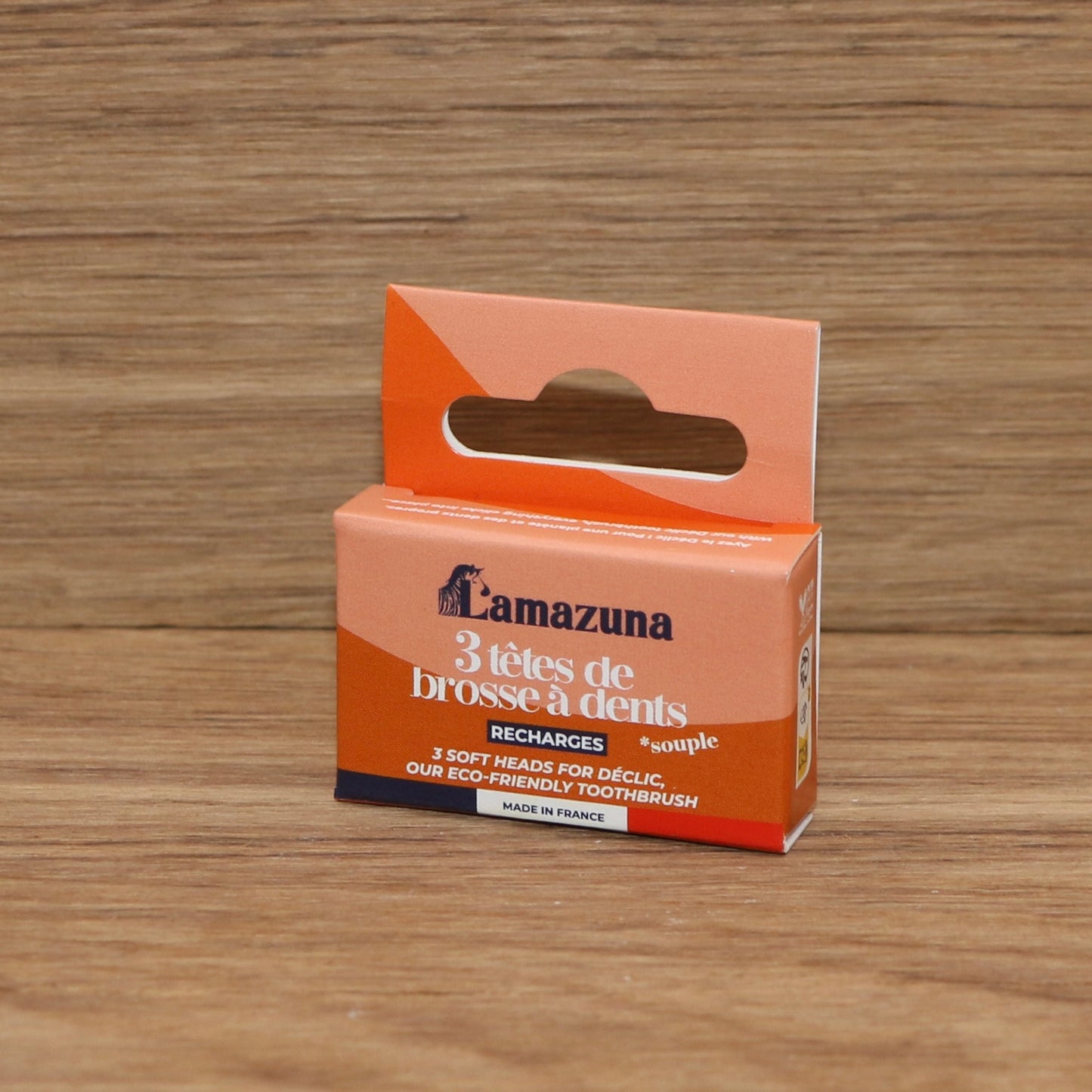 Recharge 3 têtes de brosse à dents Souple - Lamazuna