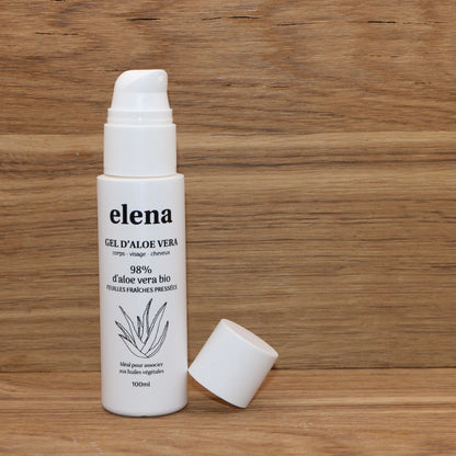 Gel d'Aloé Vera 100ml - Elena 