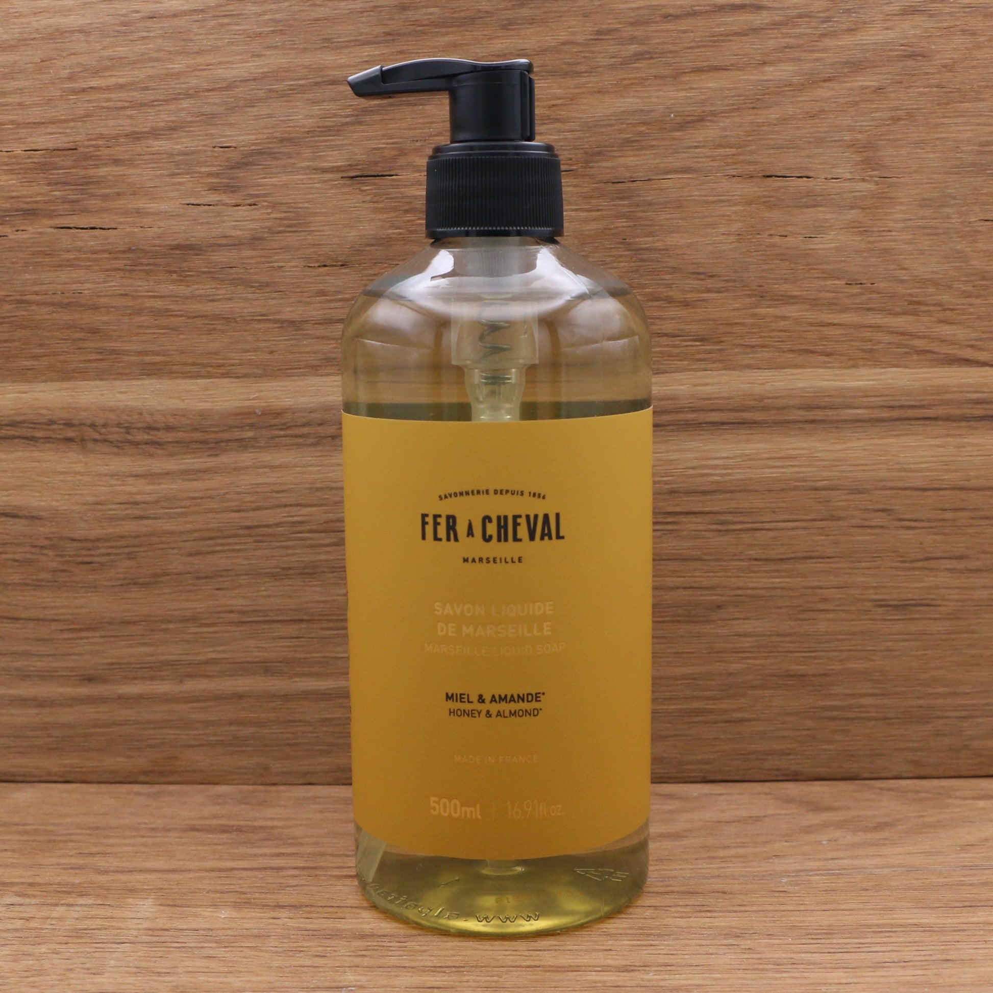 Savon Liquide de Marseille Miel & Amande 500ml - Fer à Cheval