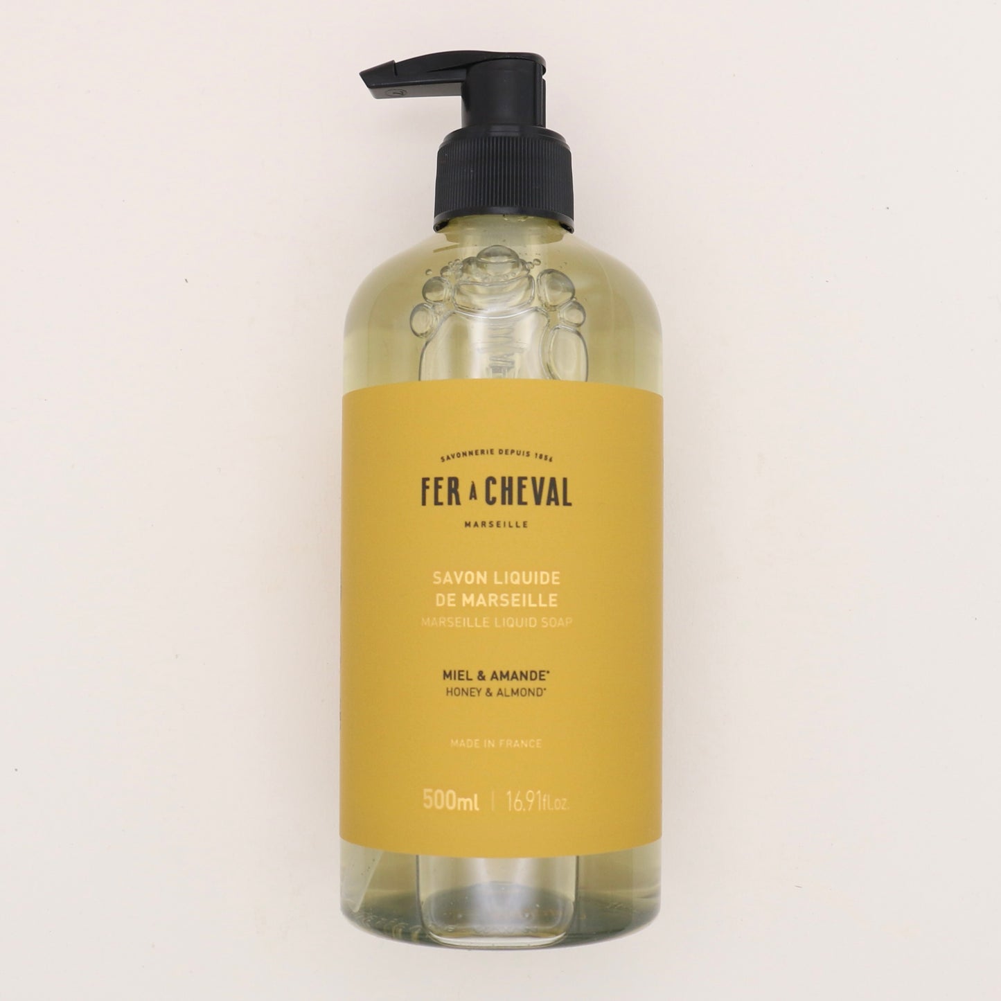 Savon Liquide de Marseille Miel & Amande 500ml - Fer à Cheval