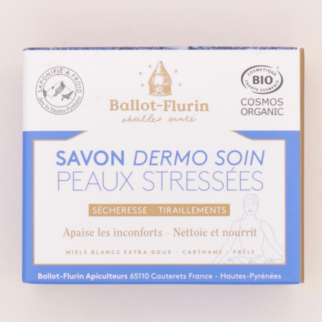 Savon Dermo Soin Peaux Stressées 100g - Ballot-Flurin