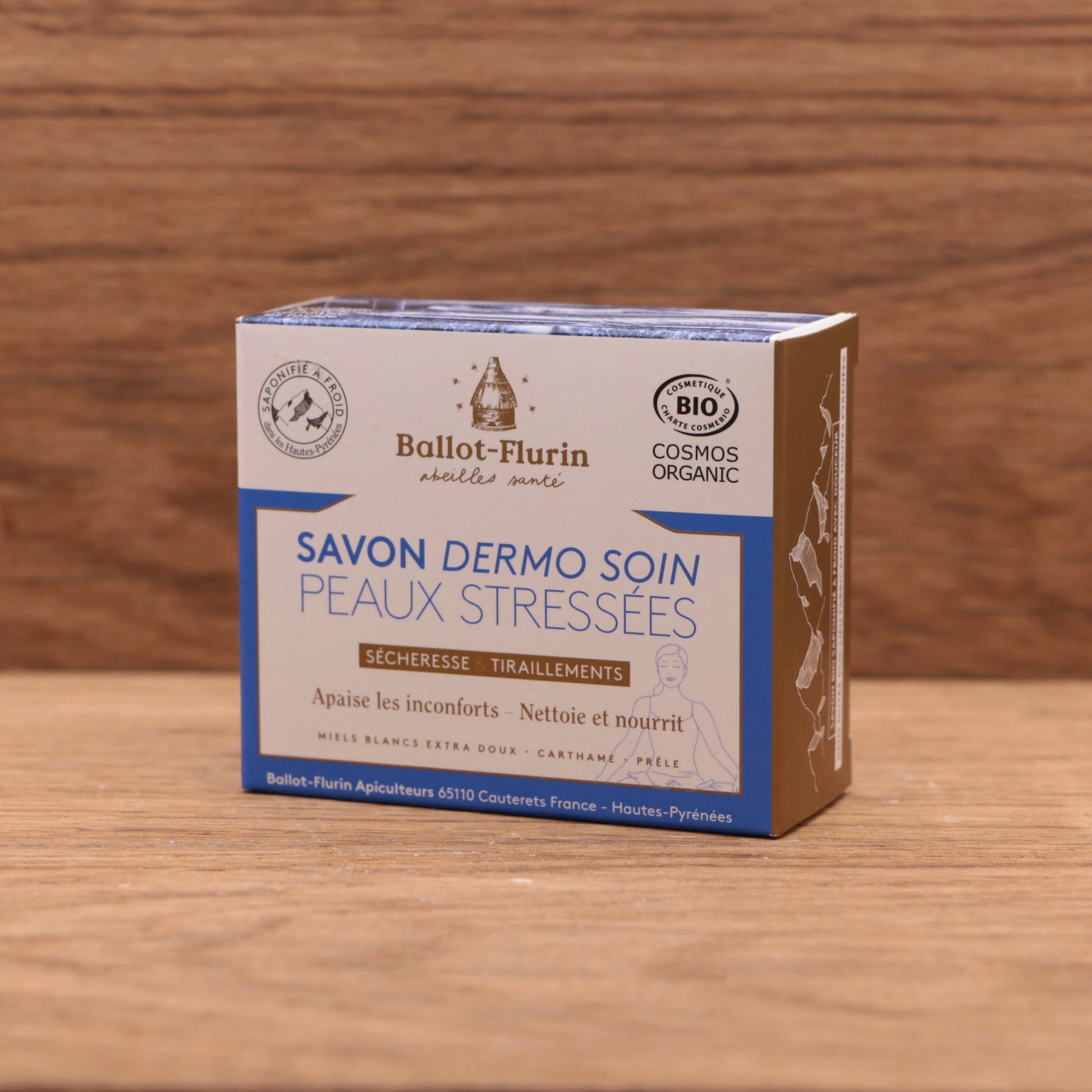 Savon Dermo Soin Peaux Stressées 100g - Ballot-Flurin