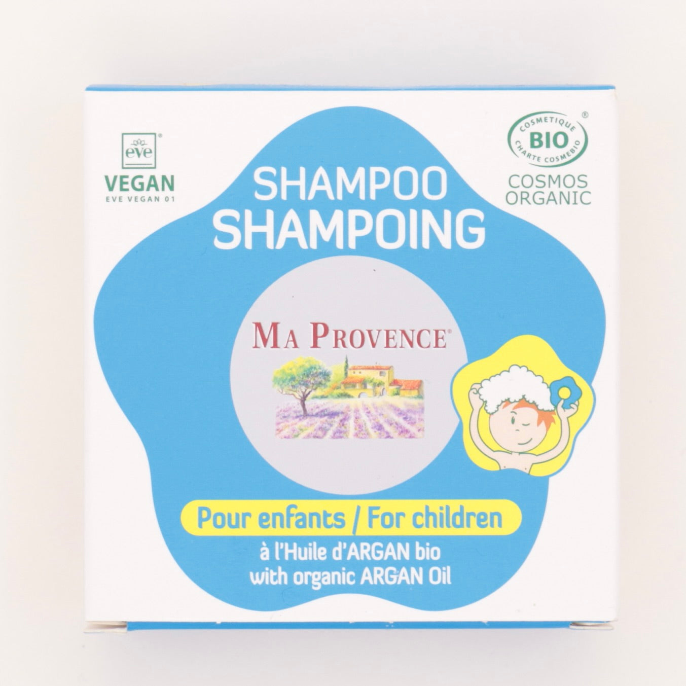 Shampoing solide pour enfants à l’huile d’Argan 85g - Ma Provence