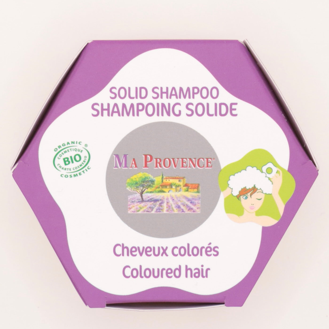 Shampoing solide cheveux colorés 85g - Ma Provence