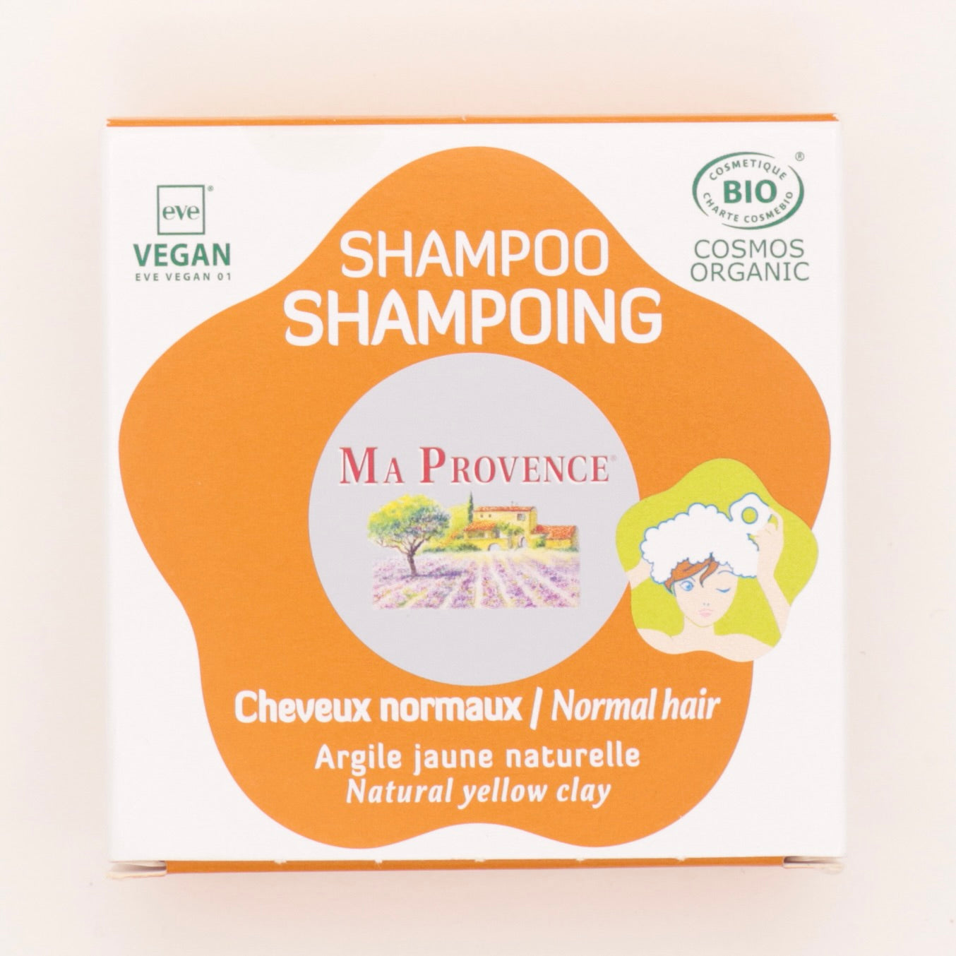 Shampoing solide cheveux normaux 85g - Ma Provence