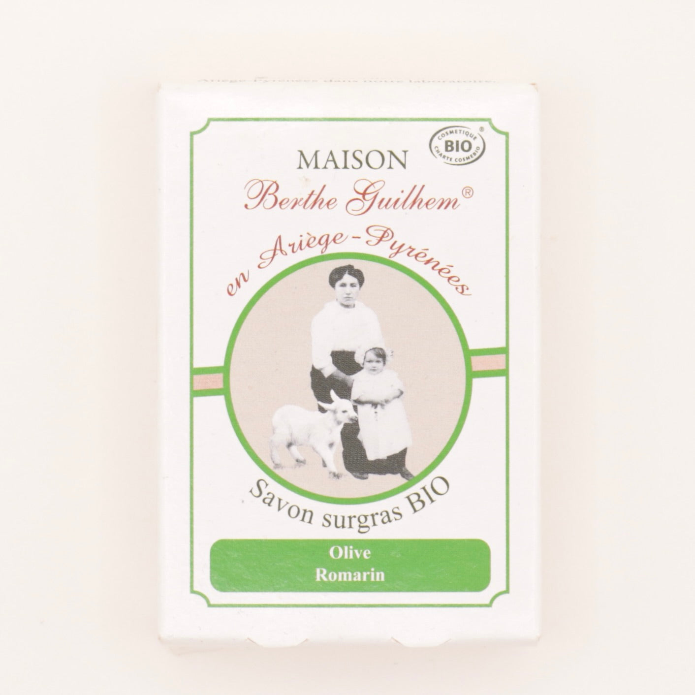 Savon au lait de chèvre alpine 100g - Maison Berthe Guilhem