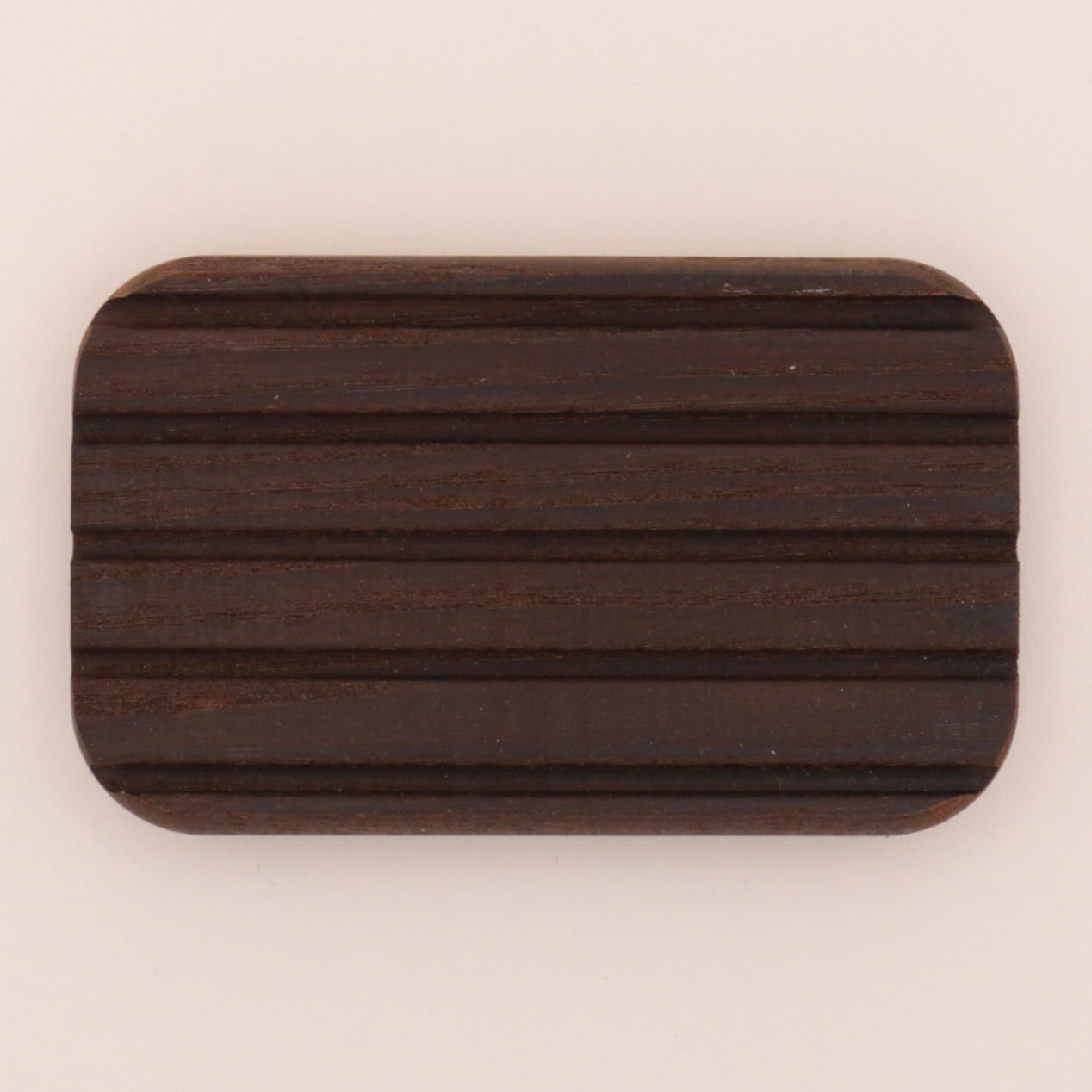 Porte savon en bois foncé - Redecker